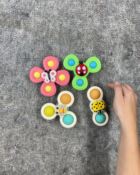 Baby Suction Cup Spinners Set