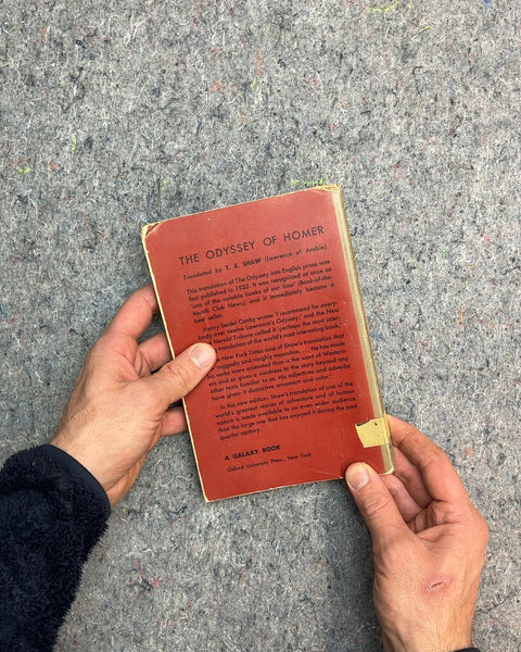 The Odyssey of Homer Translated by T.E. Shaw