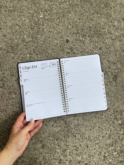 ‘25-‘26 Blank Planner