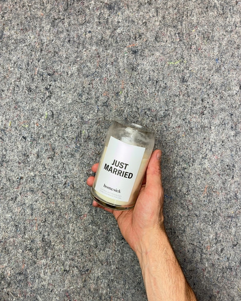 Homesick Just Married Scented Candle