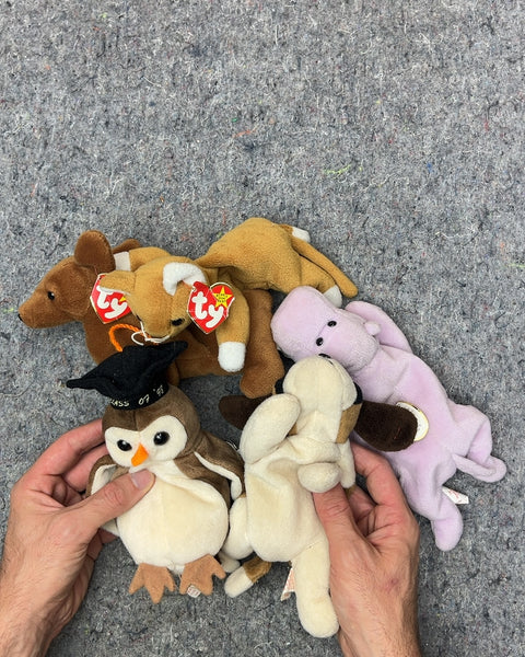Assorted Beanie Babies Plush Toys
