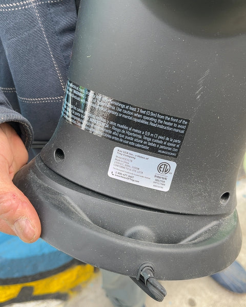 Honeywell Rotating Space Heater