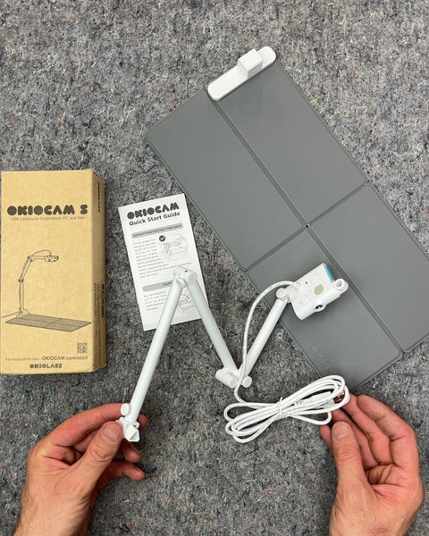 OKIOCAM S Foldable 2-in-1 Document Camera and Webcam