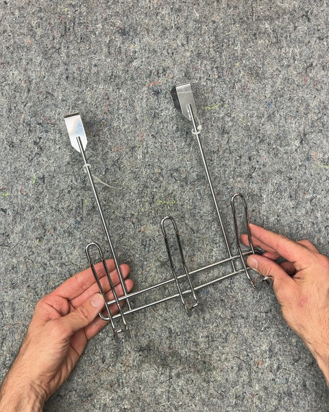Chrome Over Door Hook Rack