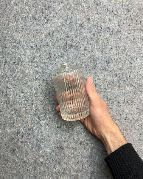 Grove Co. Ribbed Glass Bottle