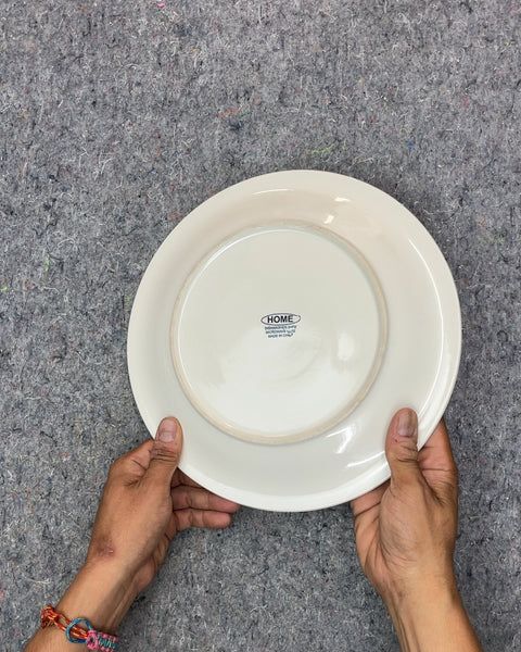 Home Cream Dinner Plate, 10"