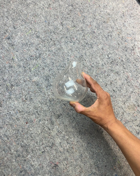 Clear Glass Vase