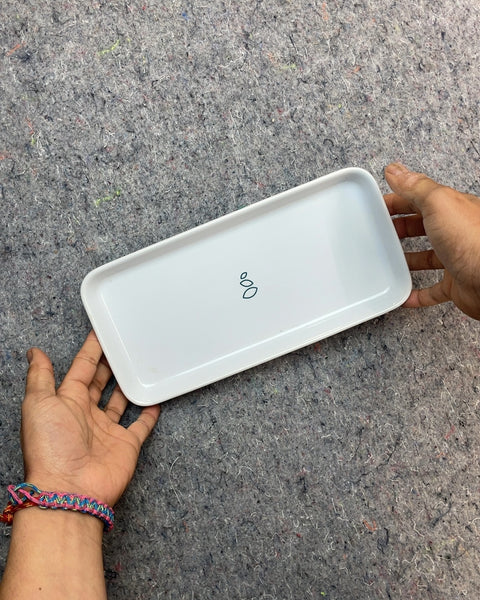 Grove White Tray