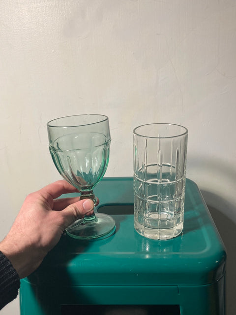 Two Vintage Glasses
