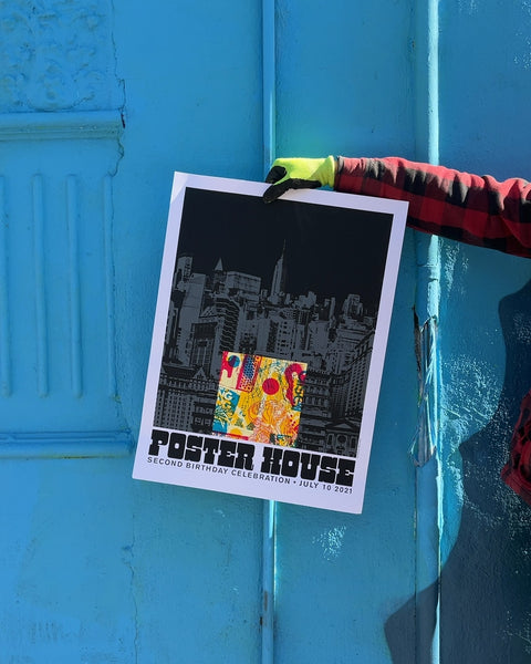 Poster House Second Birthday Celebration Print, 18x24"