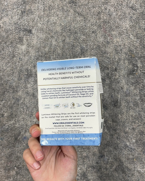 Lumineux Oral Essentials Whitening Strips