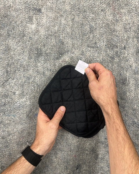 Black Quilted Pot Holders