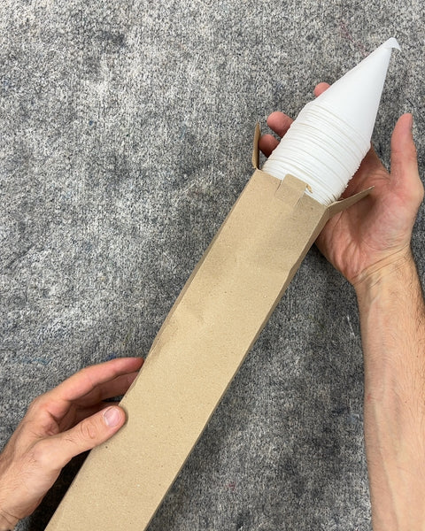200 Or So EcoTouch 4.5 Inch Paper Cone Cups