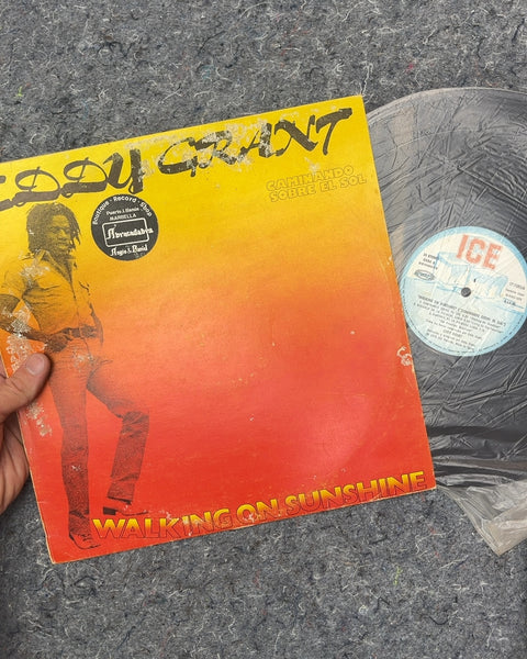 Eddy Grant Walking On Sunshine Vinyl Record