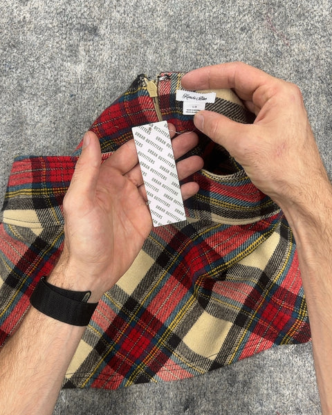 Urban Outfitters Plaid Mini Skirt, Size L