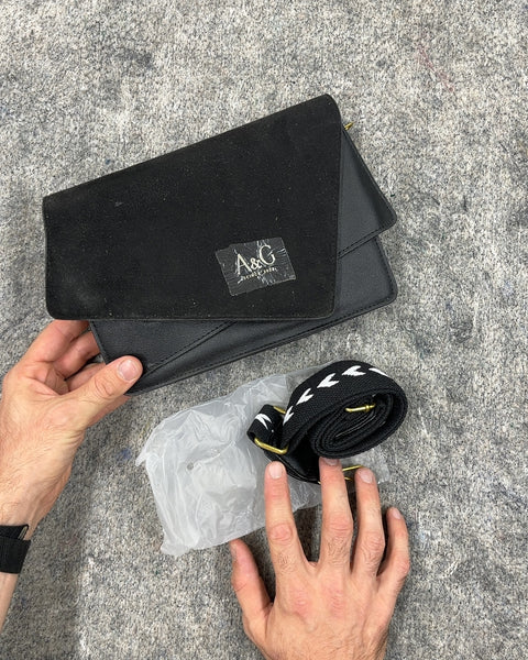 Brand New A&G Black Crossbody Bag