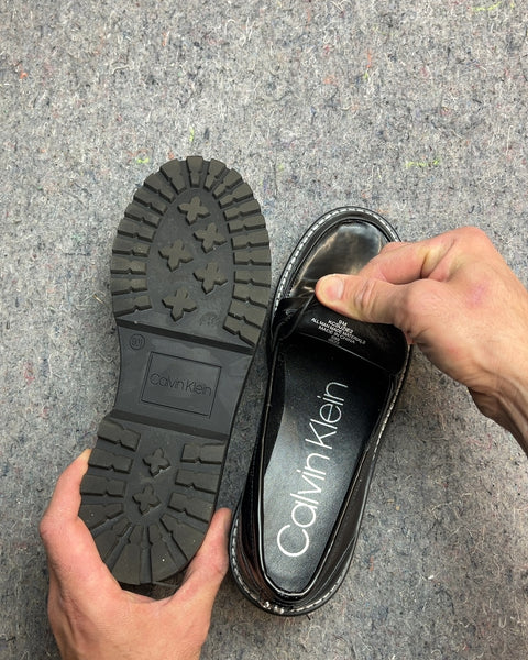 Calvin Klein Women's Suzie Casual Lug Sole Loafers, Size 9W