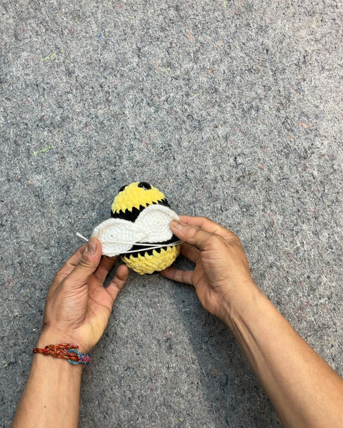 Crocheted Bee Plush