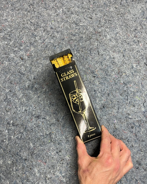 TWG Tea Glass Straws