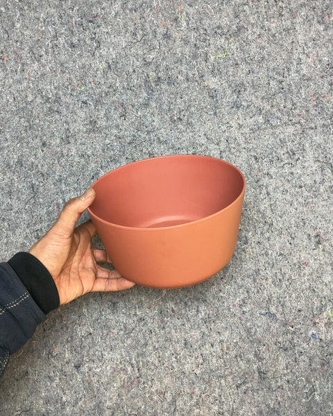 Terracotta Colored Bowl