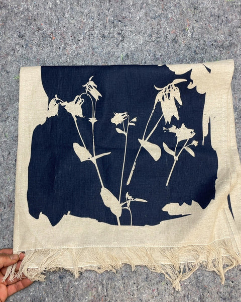 Floral Print Throw