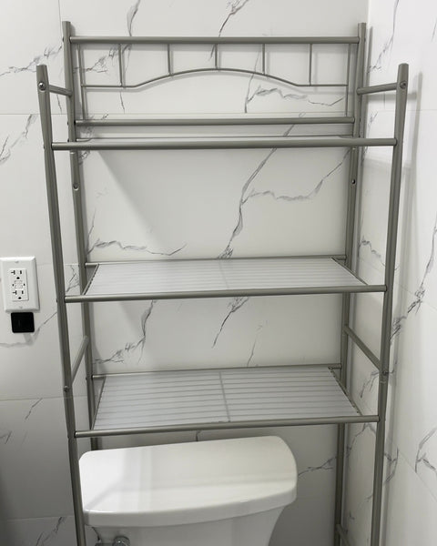 Over-the-Toilet Space Saver Shelf, 23x9x60”