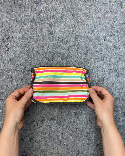 LeSportsac Striped Pouch