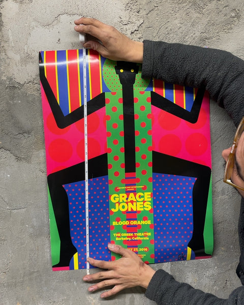 Grace Jones Concert Poster, 15x24"