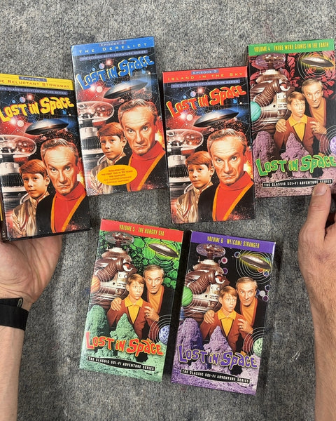 Lost In Space The Classic Sci-Fi Adventure Series VHS Tapes, Vol 1-6