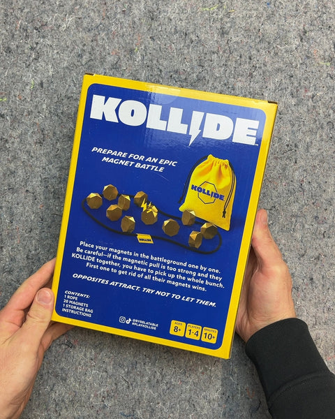 Kollide, A Magnetic Strategy Board Game