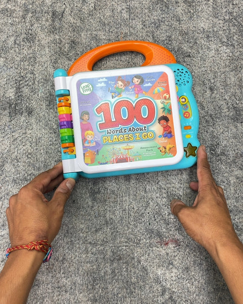 LeapFrog 100 Words About Places I Go Interactive Book