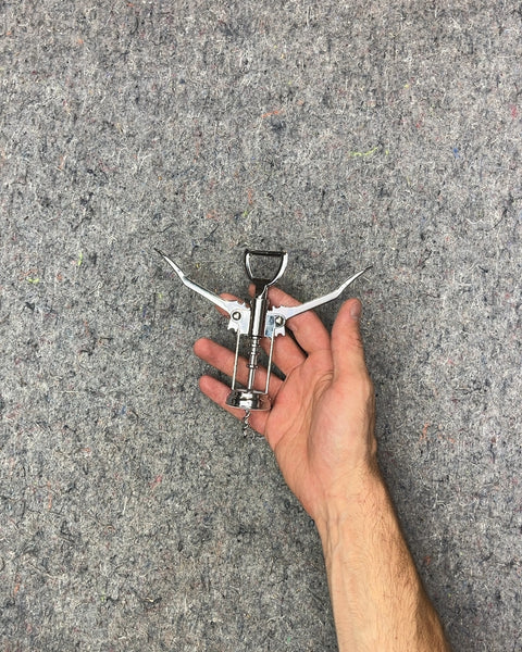 Winged Corkscrew Bottle Opener