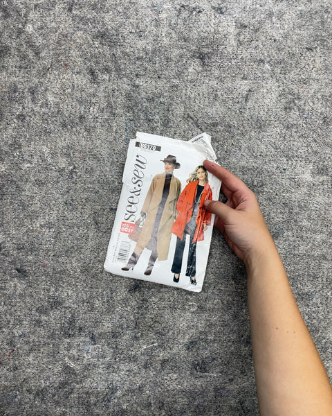 See & Sew Butterick B6370 Misses' Jacket and Coat Sewing Pattern