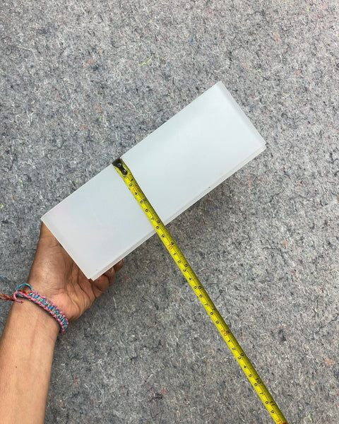 Clear Plastic Storage Bin, W10DxH4