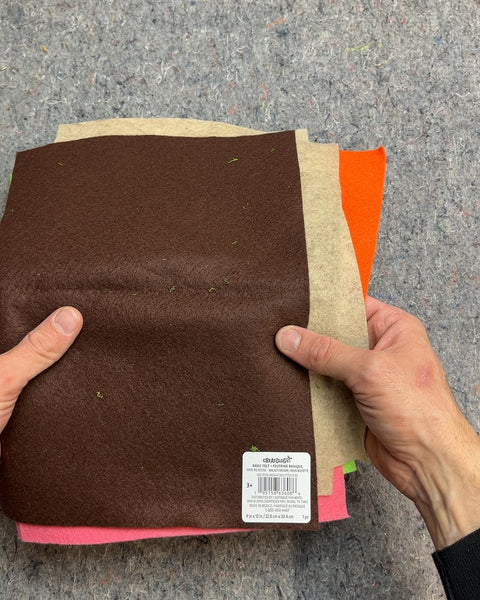Creatology Basic Felt Fabric Sheets, 9x12"