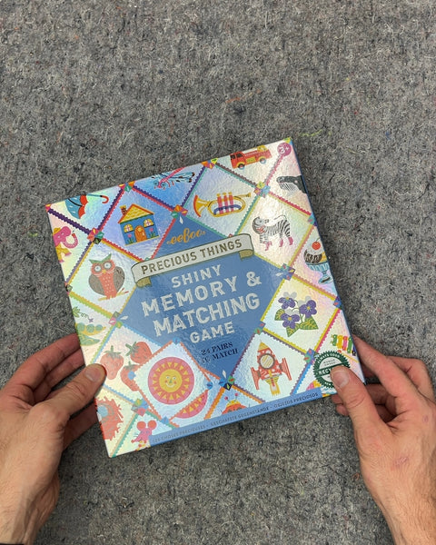 eeBoo Precious Things Shiny Memory & Matching Game