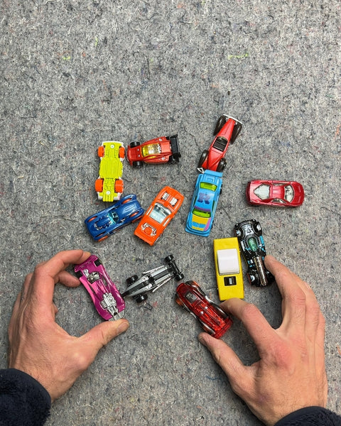 Assorted Hot Wheels Toy Cars Collection