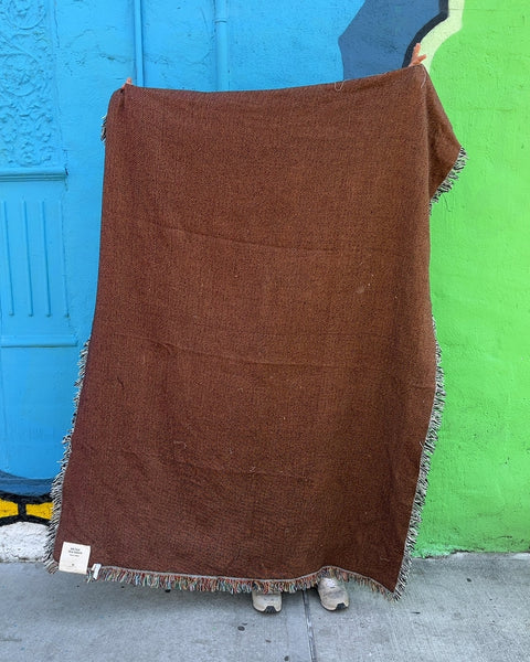 Urban Outfitters Jeté Tissé Serie d'Artiste Throw Blanket, 132cm x 183cm