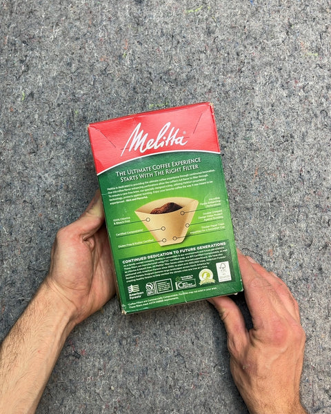 Melitta Natural Brown Coffee Filters, #4