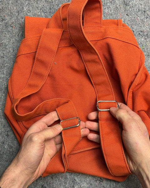 Baggu Drawstring Backpack in Sienna Color