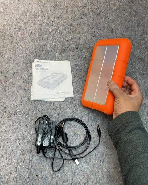 Lacie Rugged XL Portable Hard Drive