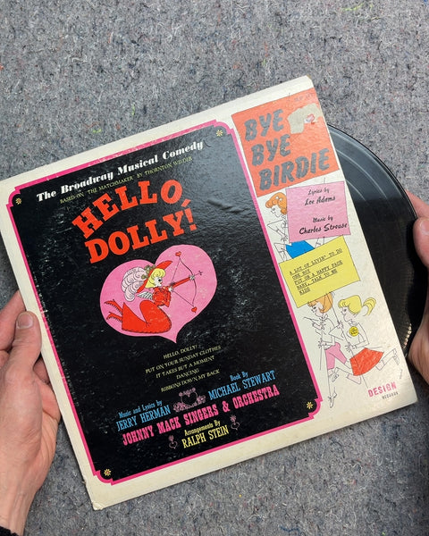 Hello Dolly! and Bye Bye Birdie Vinyl Record