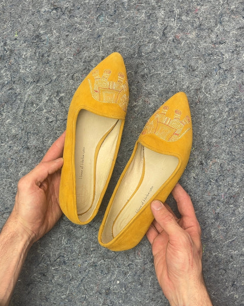 House of Harlow 1960 Samy Smoking Flats, Size EU 38.5