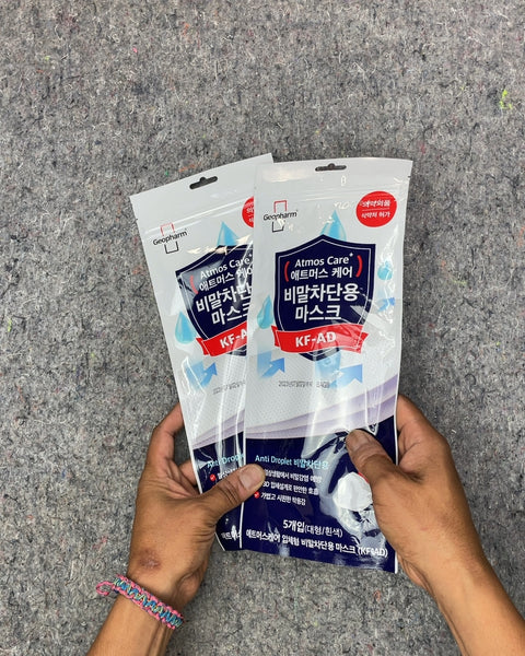 Geopharm Atmos Care KF-AD Anti Droplet Masks, 2 Packs