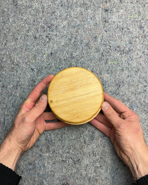 Bamboo Salt and Pepper Container