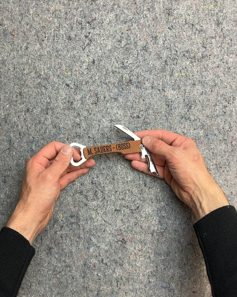 Multi-tool Bottle Opener with Corkscrew