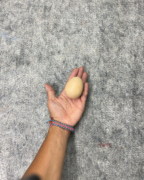 Wooden Egg Shaker