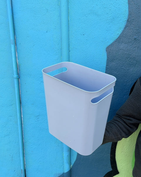 mDesign Slim Plastic Trash Can