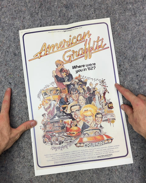 American Graffiti Movie Poster, 11x17"