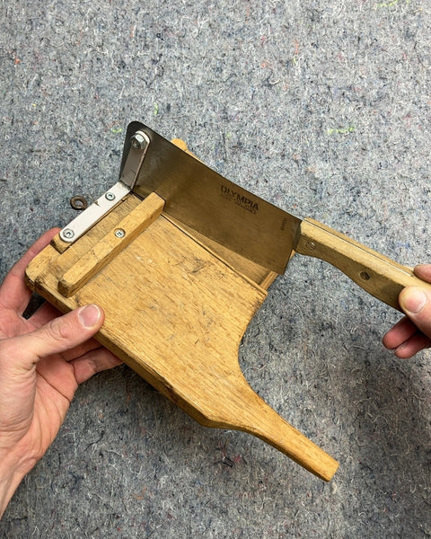 Olympia Wooden Herb Chopper